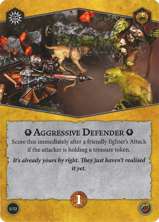 Aggressive Defender
